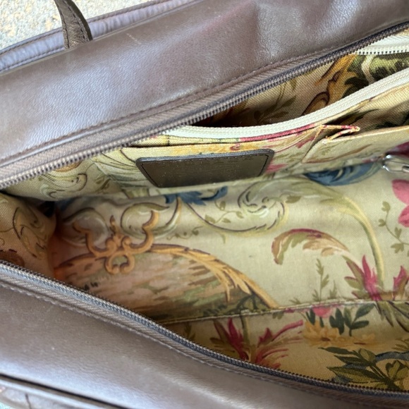 Brighton Elegant Brown Quilted Women's Bag - Picture 6 of 8